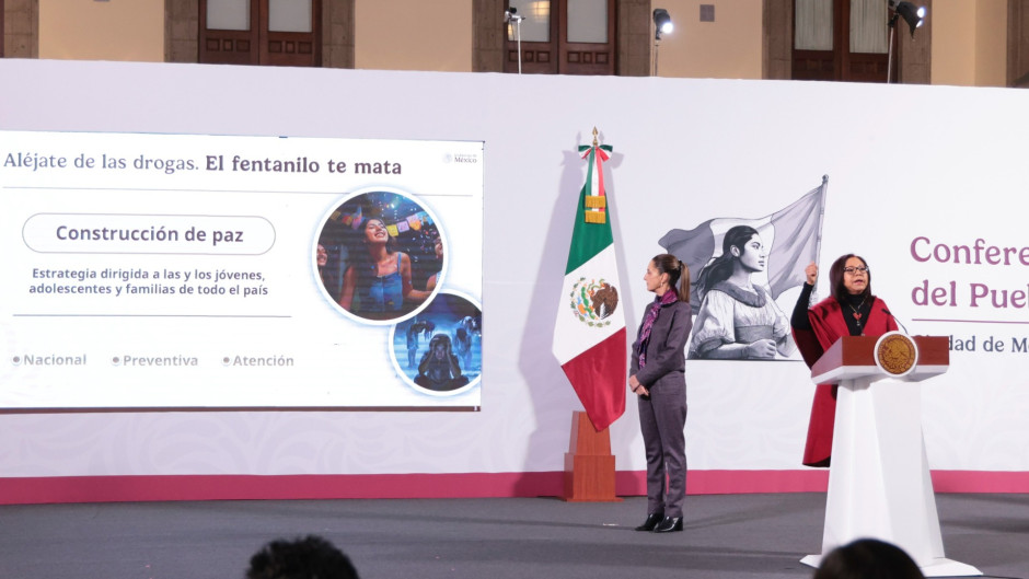 Gobierno presenta campaña 'Aléjate de las drogas, el fentanilo te mata'