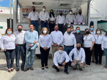 Supervisa Rodolfo González Valderrama avance de programas alimentarios en Tamaulipas 