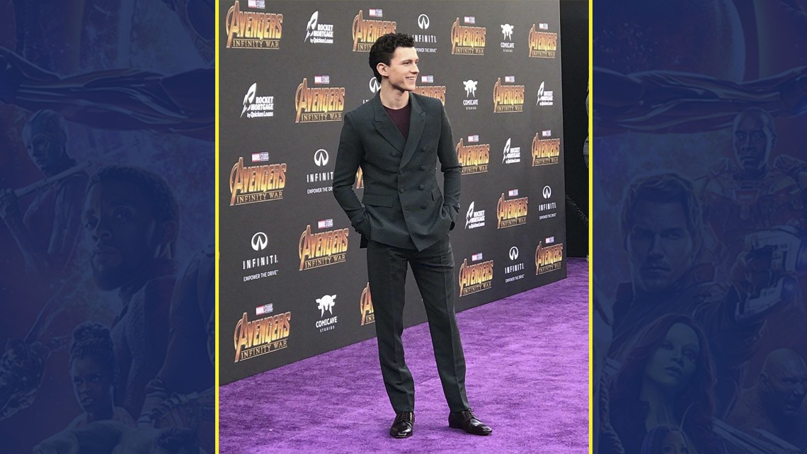 Los Avengers, de gala para la premier de 'Infinity War'