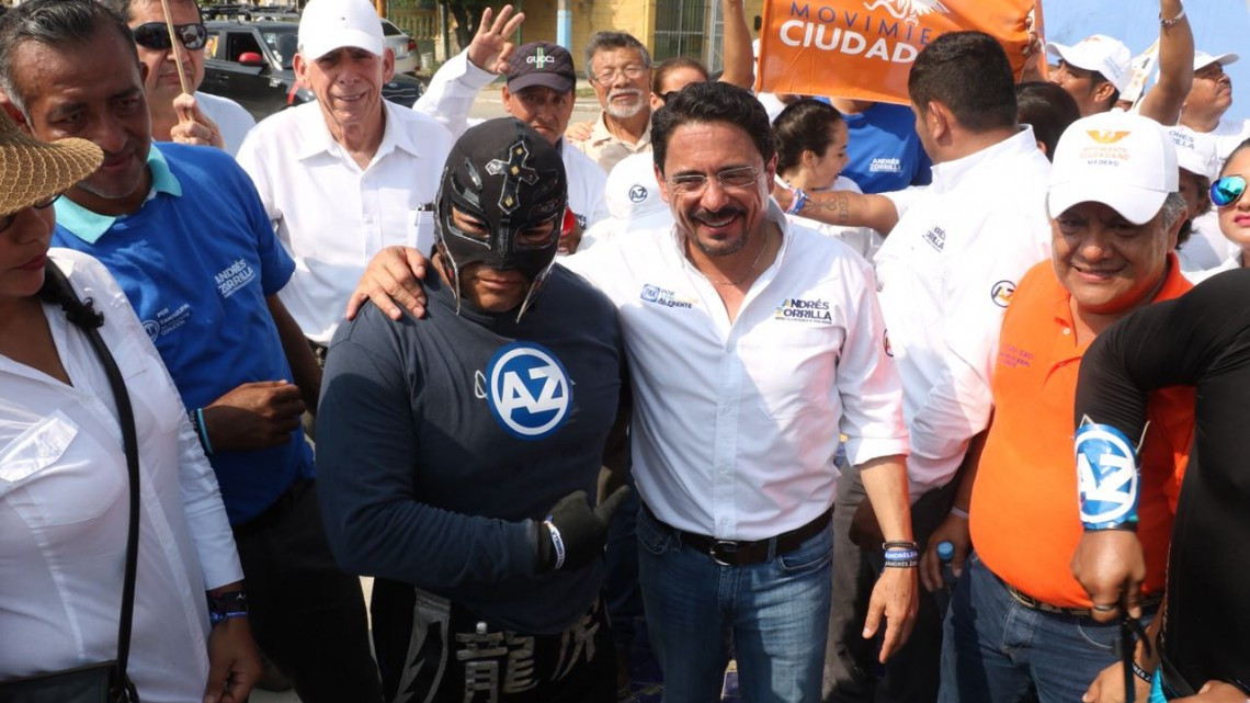 Vecinos de Miramápolis reciben a Andrés Zorrilla y confirman su apoyo