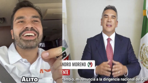 Máynez responde a petición de 'Alito' Moreno sobre declinar