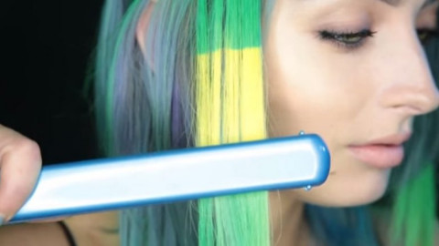 El tinte de cabello que cambia de color con el calor