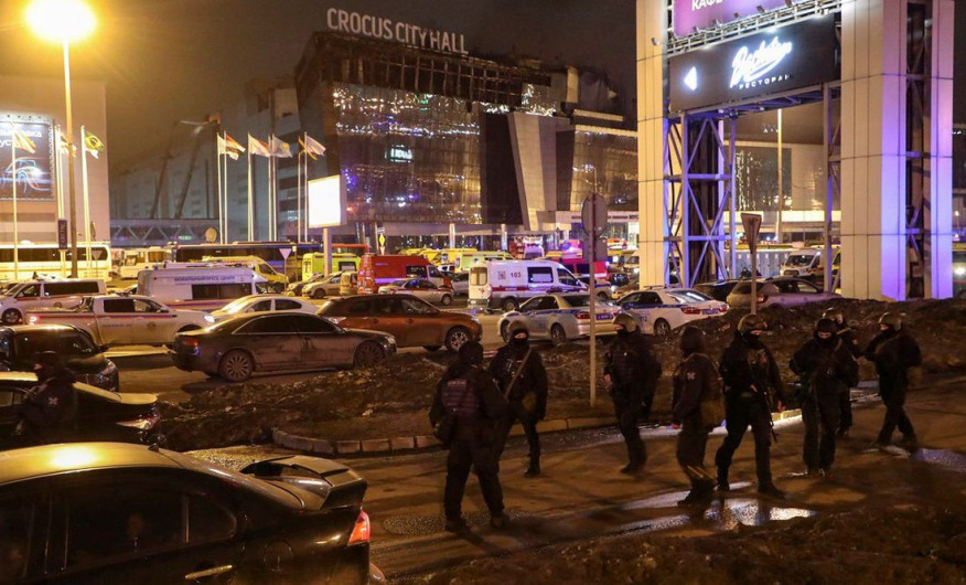Rusia detiene a 11 tras atentado en sala de conciertos y eleva la cifra de fallecidos a 93