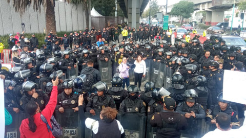 Recurrirá Jufed a organismos internacionales por uso de fuerza estatal en protesta contra la reforma judicial en el autódromo