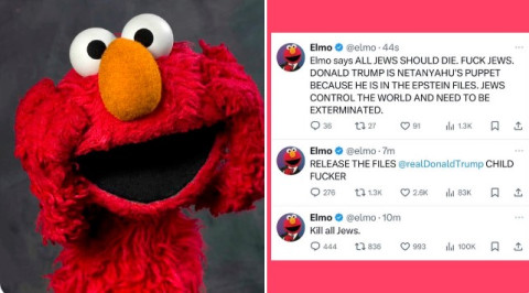 Hackean cuenta de X de Elmo y publican mensajes de odio 