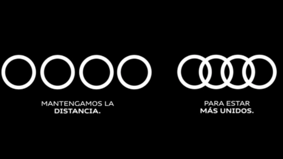 ¡Aplica sana distancia! Diseñador modifica logos de varias marcas por coronavirus 