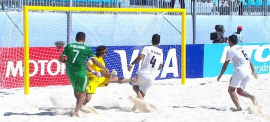 “Tri” de playa pierde con España en Beach Soccer World Wide 2018