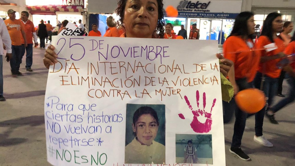 Conmemoran “Día Naranja” con 4ta Caminata por la Equidad.