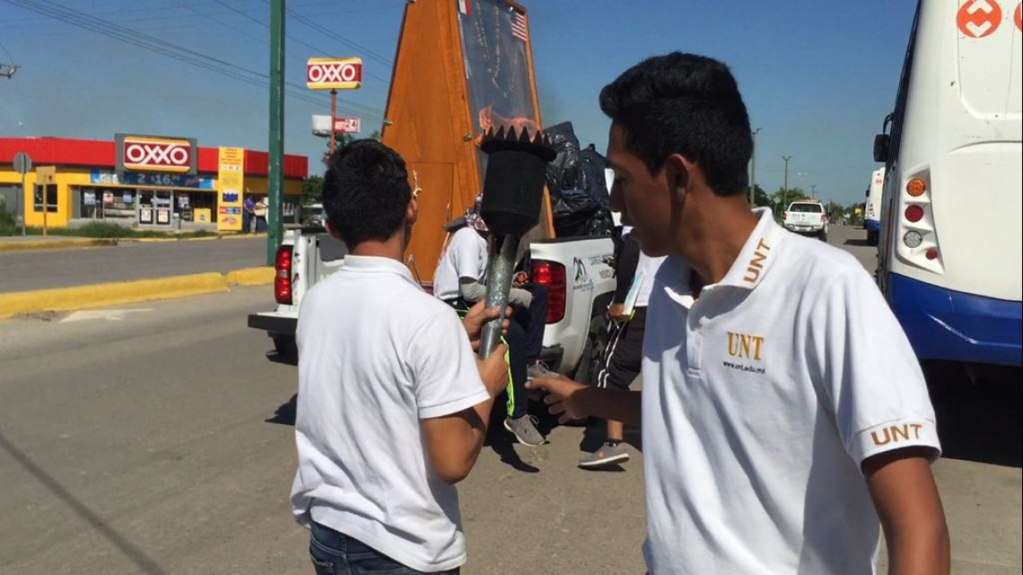 Antorcha Guadalupana, lleva mensaje de paz y solidaridad