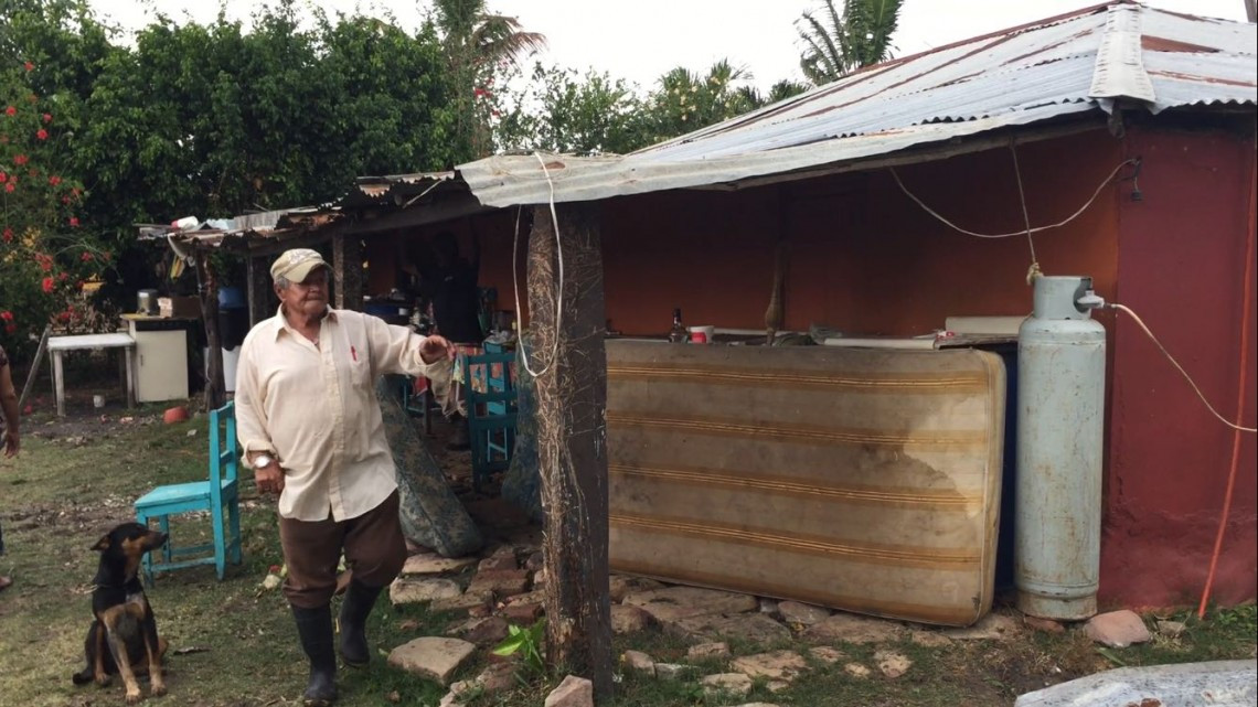 Tornado genera daños en municipios del norte de Veracruz