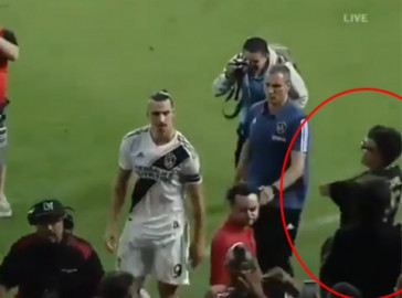 Jaime Camil, entre los aficionados que provocó a Zlatán Ibrahimovic