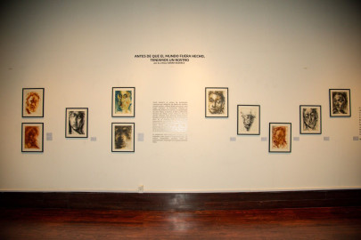 Llega exposición “Antes de que el mundo fuera hecho, teníamos un rostro"