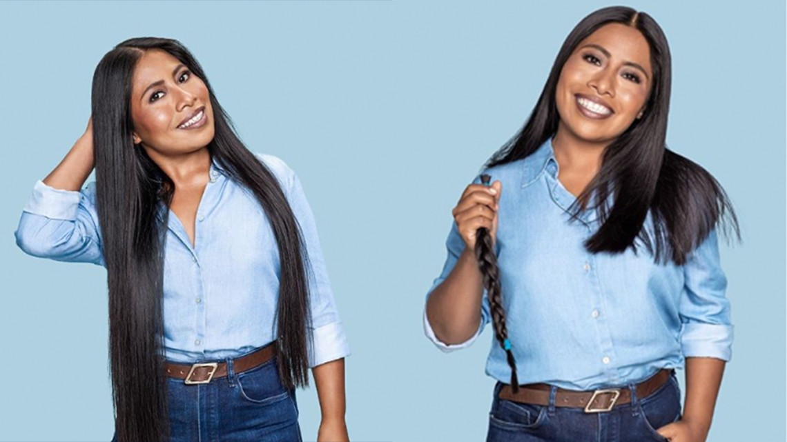 Yalitza Aparicio se hace un cambio de "look