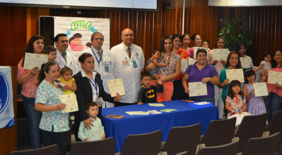 Hospital Reynosa de PEMEX promueve lactancia materna