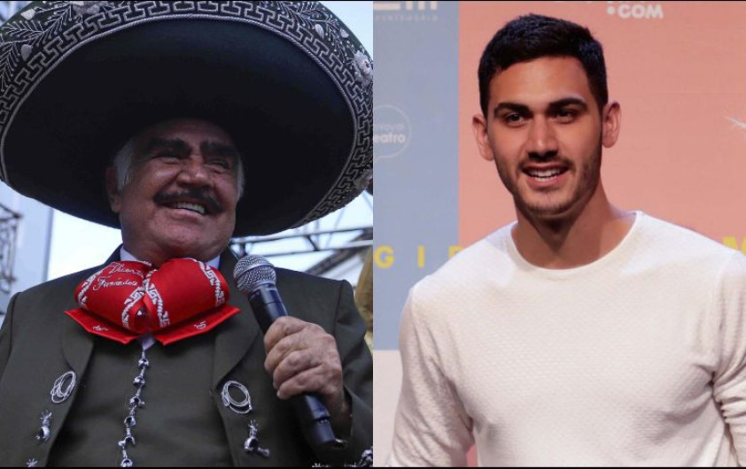 Alejandro Speitzer interpretaría a Vicente Fernández en su serie biográfica