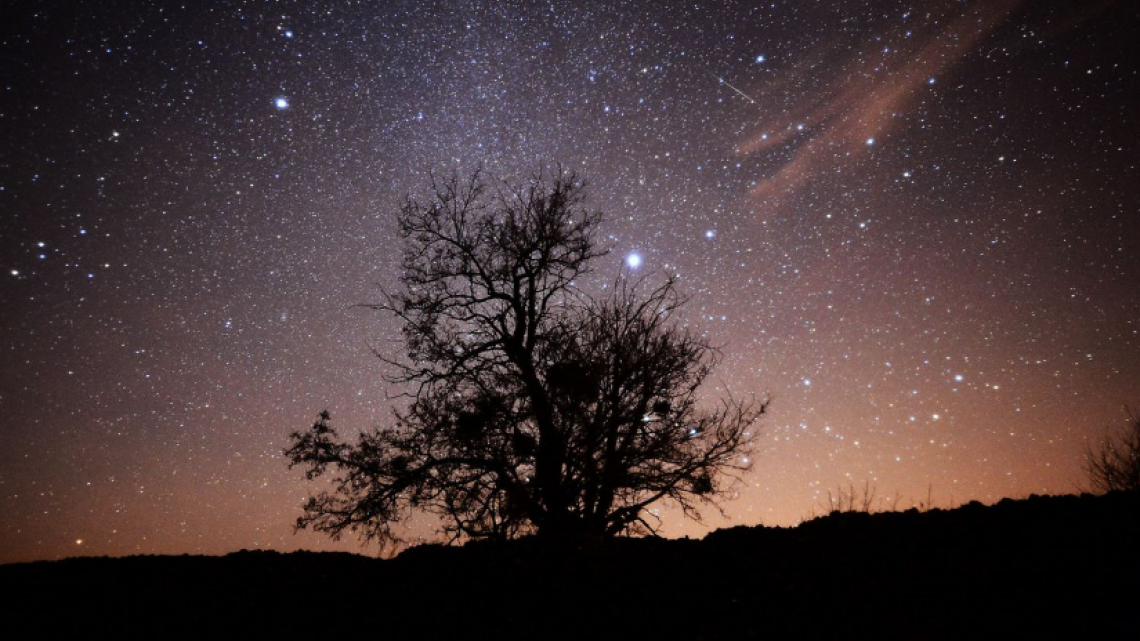 Así se ha vivió la lluvia de las Gemínidas