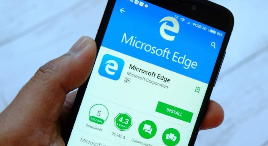 Edge, el segundo navegador más usado