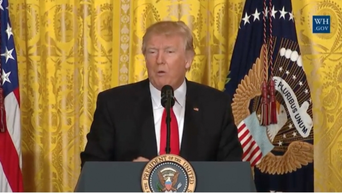 Asegura Trump que EU se volvió una nación infestada de drogas