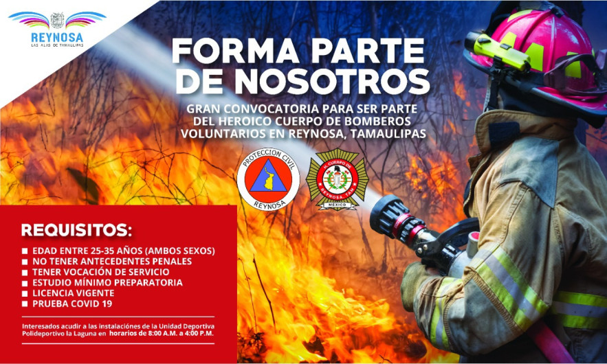 Invita Alcaldesa a hombres y mujeres a ser Bomberos voluntarios 