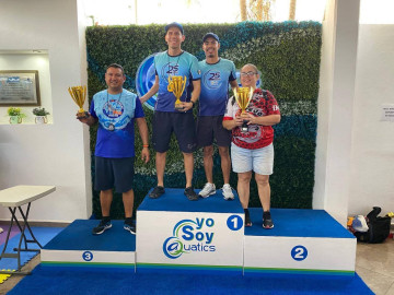 Obtiene segundo lugar equipo de natación Dragones IMD en Torneo Estatal