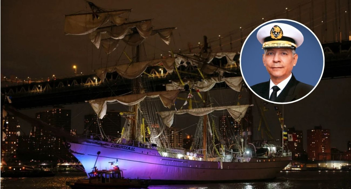 SEMAR confirma que un piloto de EU controlaba al buque escuela Cuauhtémoc durante choque