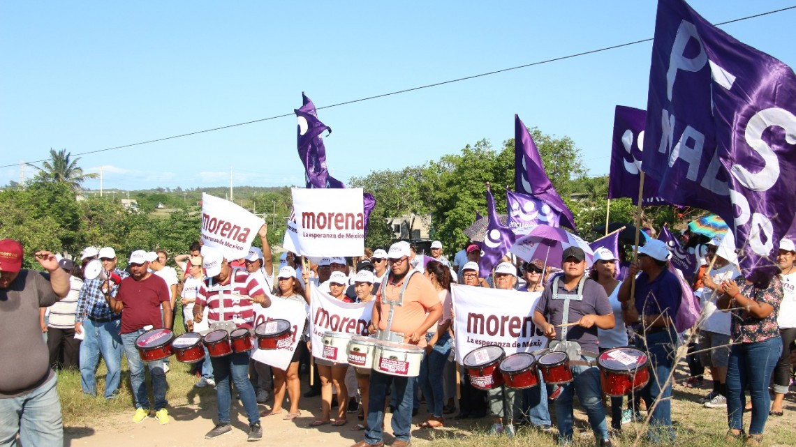 Vecinos de la revolución verde respalda proyecto de Morena
