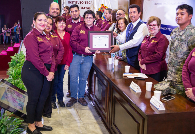  Activan ciclo escolar 2023-2024 en Instituto Tecnológico de Matamoros