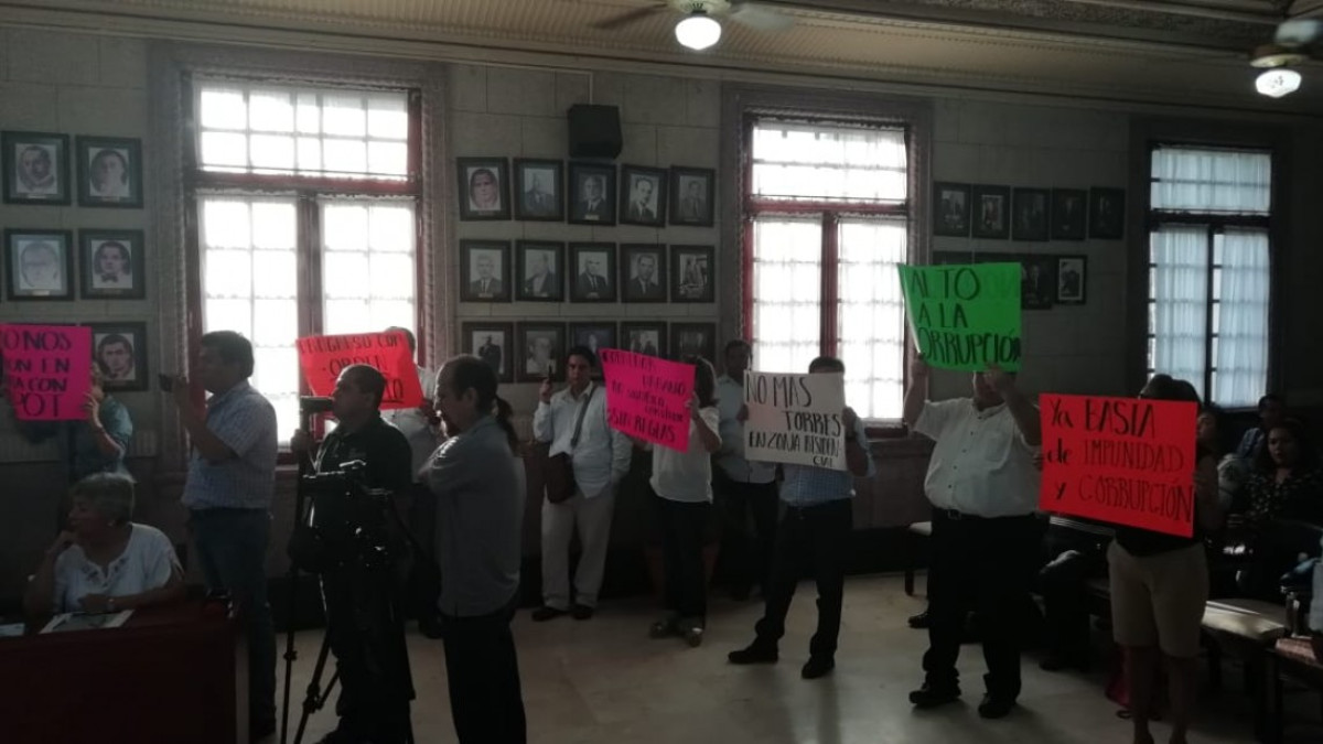 No a más torres de departamentos, bares, escuelas y restaurantes