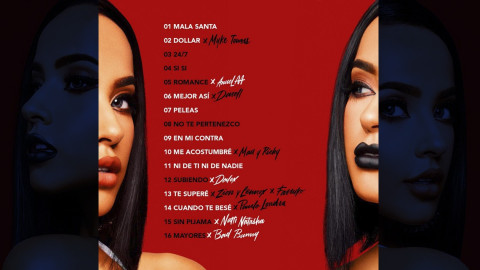 El álbum debut de Becky G ya tiene tracklist y fecha de lanzamiento