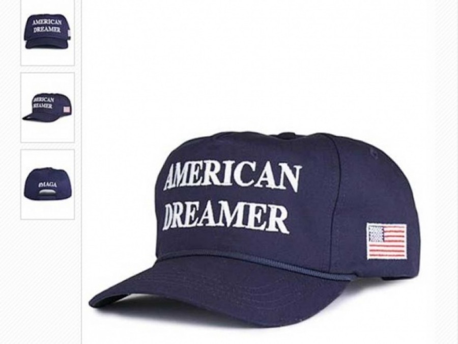 Lanza Trump gorra para "dreamers"