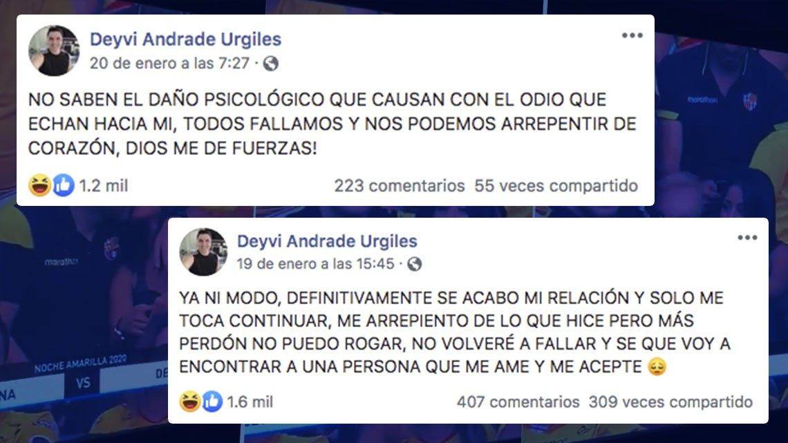 Aficionado de noche amarilla decide hablar