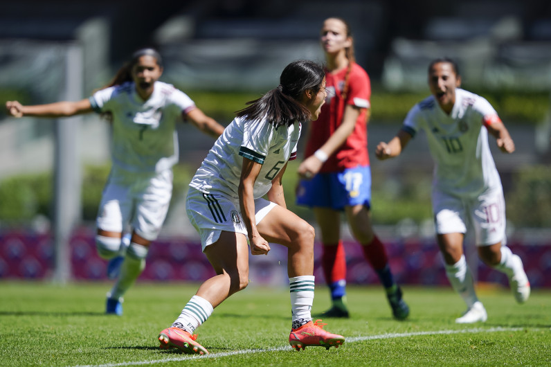 Tamaulipas presente en el regreso del "TRI" Femenil al estadio Azteca