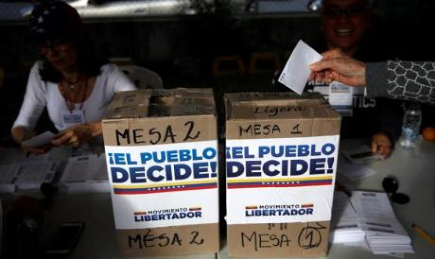 Votan contra Maduro 7.1 millones de venezolanos