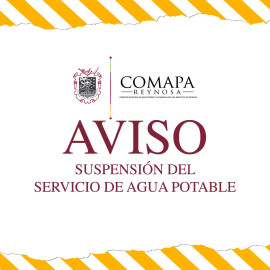 Fuga de agua causa baja presión y desabasto al Sector Poniente 