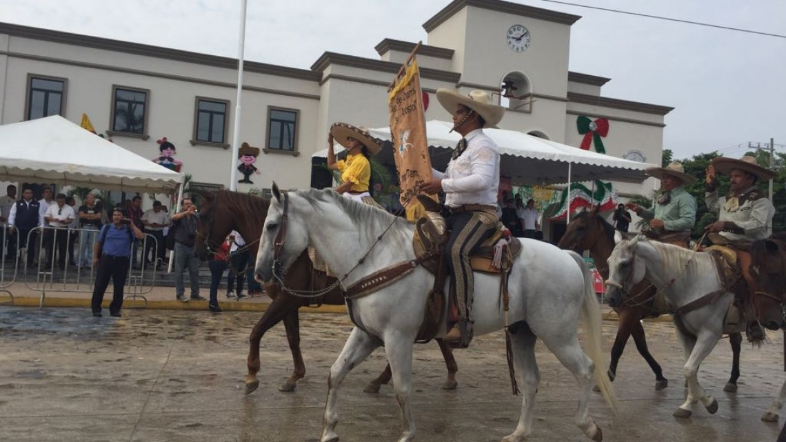 Transcurre sin novedad el desfile cívico militar en Altamira.
