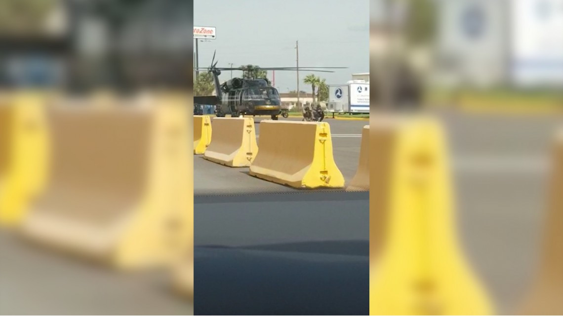 Llegan tropas a Puente Reynosa-Pharr