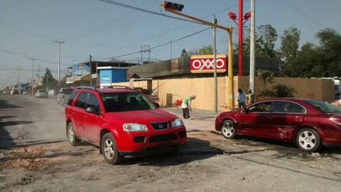 Concluye reparación en Blvd. Mil Cumbres y Blvd. Las Fuentes
