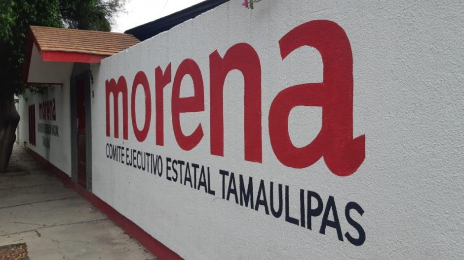 Amantes de lo ajeno visitan sede de MORENA en Tamaulipas