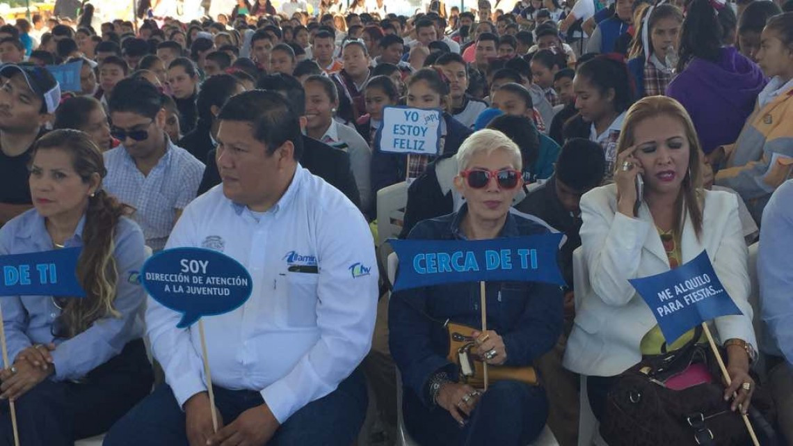 Promueven Rally de la Felicidad, entre jóvenes de Altamira