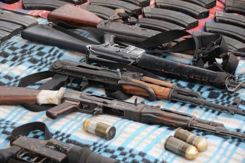 Aseguran en Reynosa armas y narcótico, PGR Inicia investigación