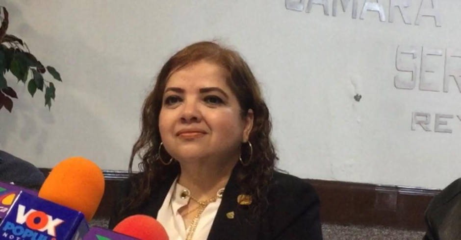 No descarta Lety Cisneros reelección como Presidenta de CANACO