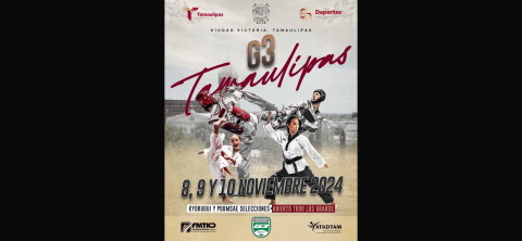Inicia Campeonato Nacional G-3 de Taekwondo en Ciudad Victoria
