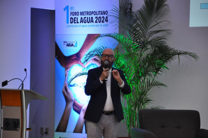 Participa secretario de Recursos Hidráulicos en 1er Foro Metropolitano del Agua 2024