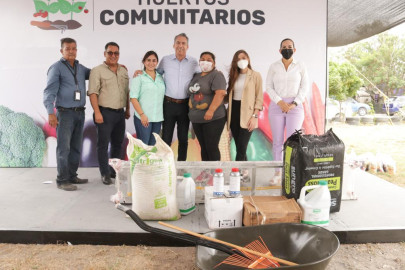 Llama DIF Reynosa a participar en programa Huertos Comunitarios 