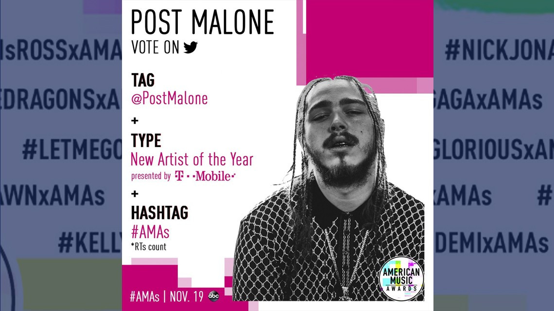 Estos son los nominados de los American Music Awards 2017