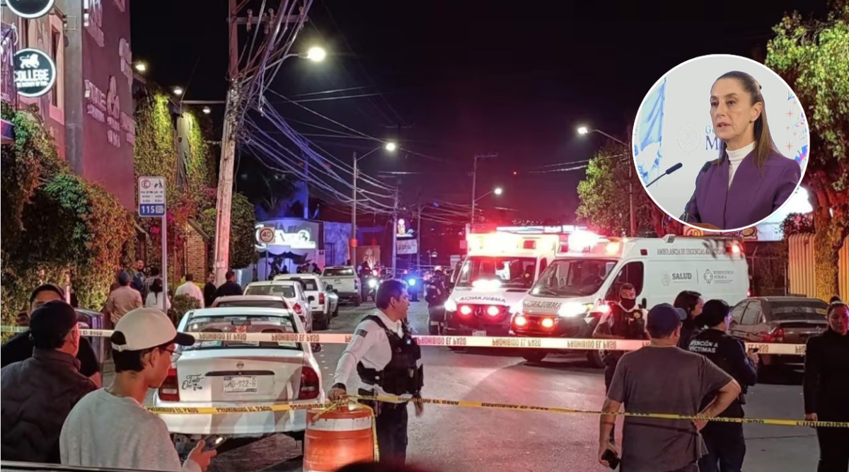 'iban por una persona', dice Sheinbaum sobre masacre en Querétaro