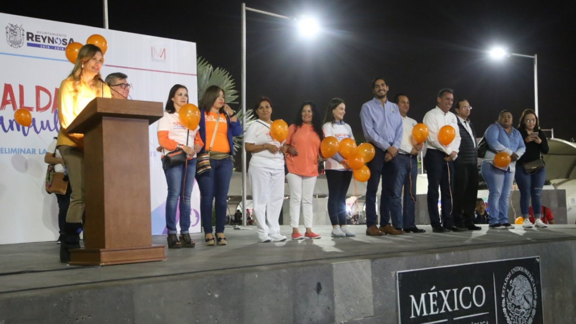 Caminata de la Igualdad en Tamaulipas es encabezada por alcaldesa