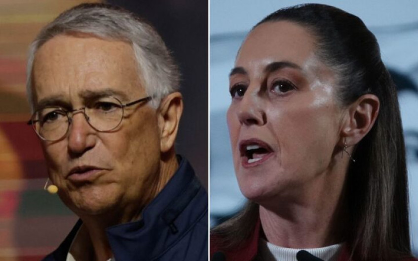 “Toma chocolate, paga lo que debes”: Sheinbaum manda mensaje a Salinas Pliego