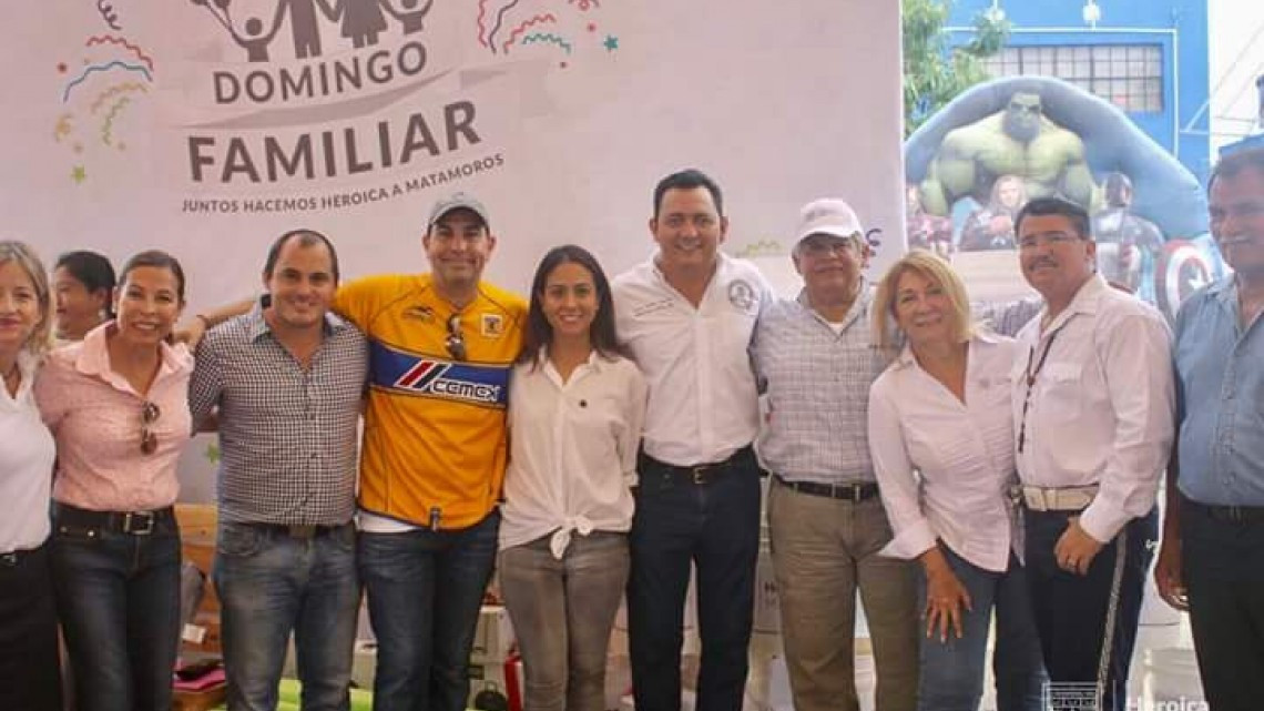 Llevan a cabo convivencia familiar en Matamoros