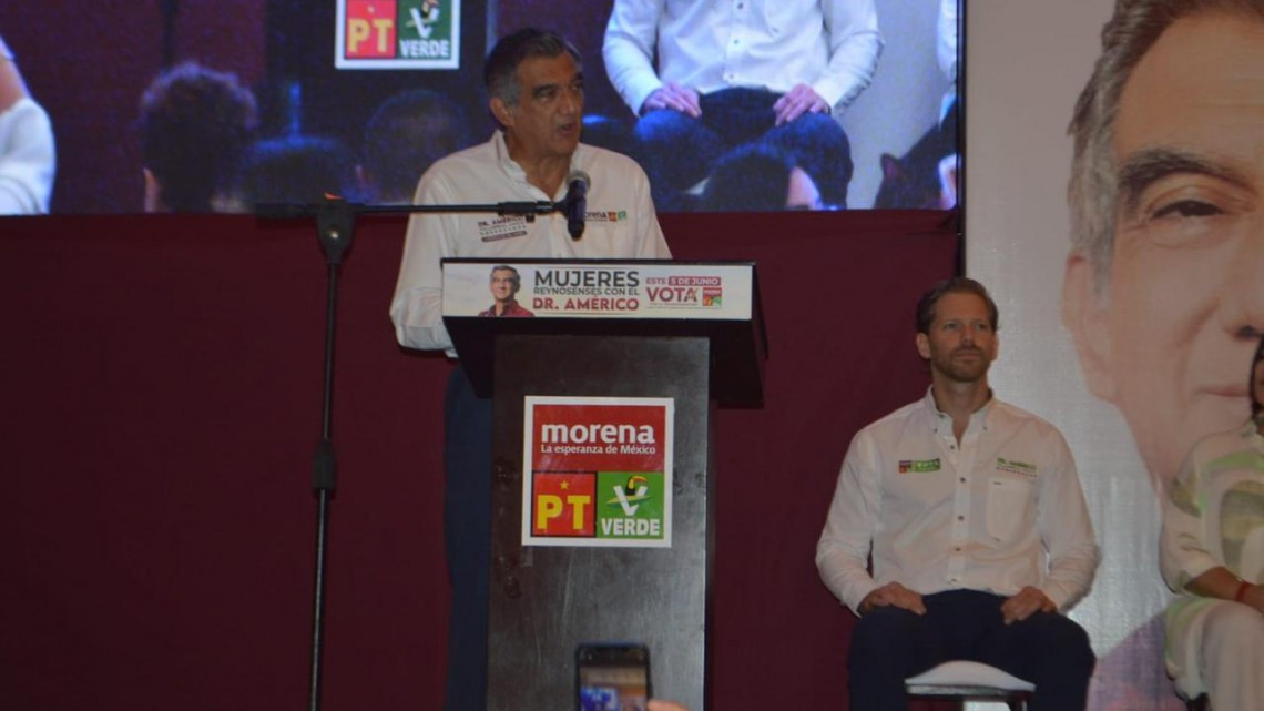 Se decide Maki por Américo y refrenda su apoyo total